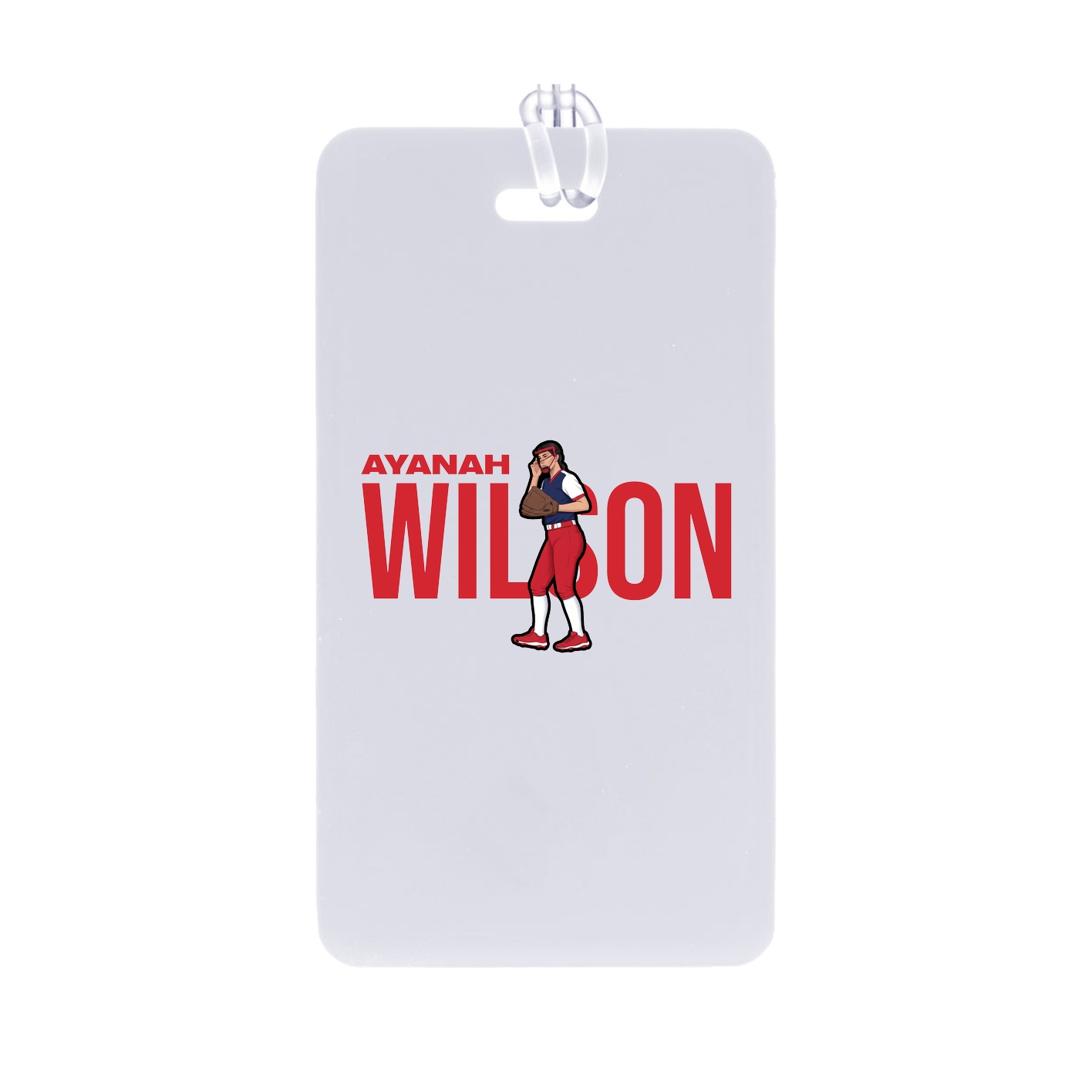 Bag Tag — Player Name in Classic