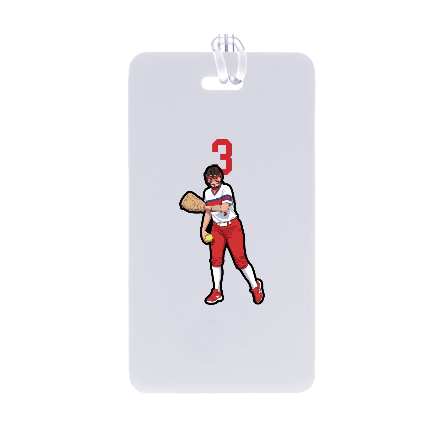 Bag Tag — Number Top in Classic