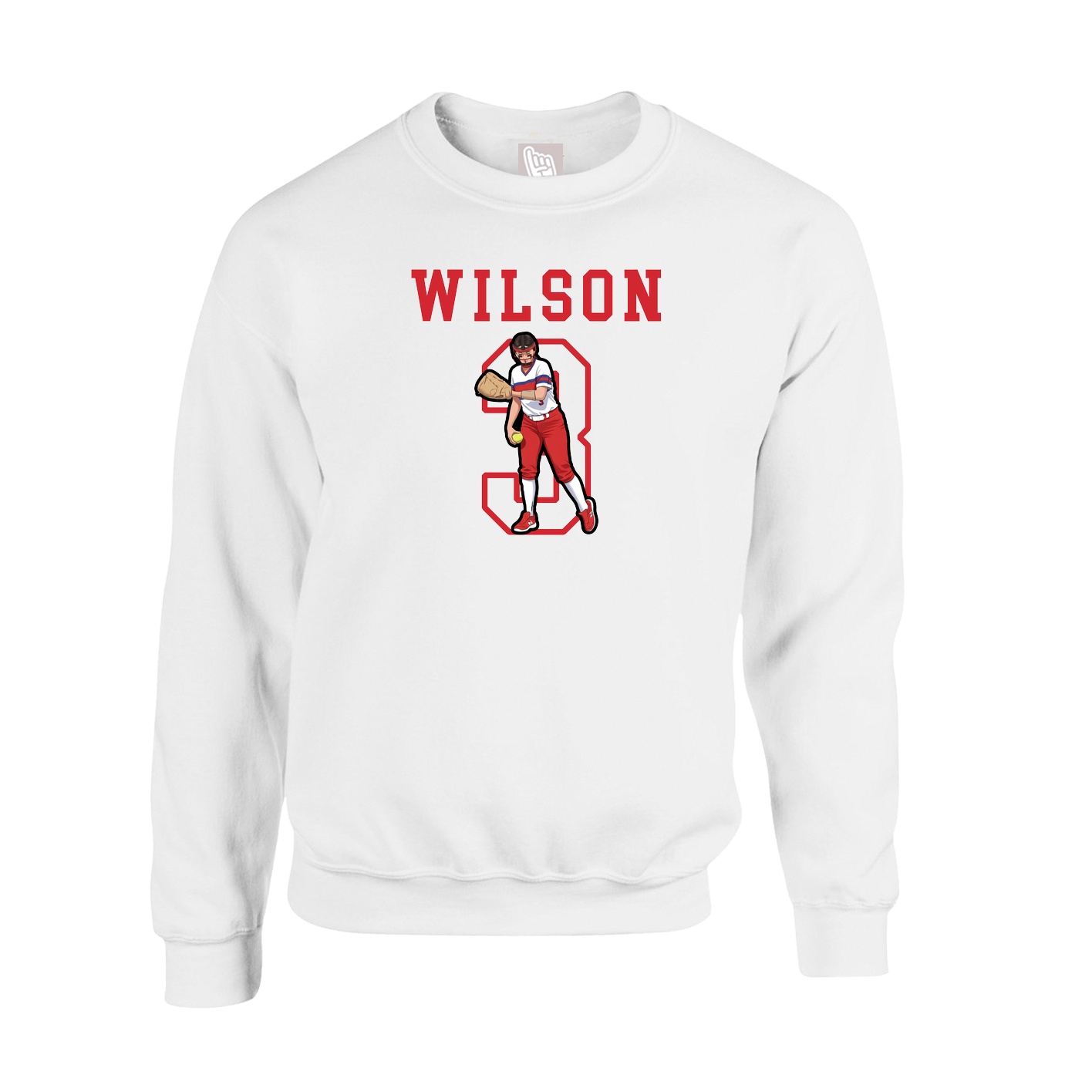 Fleece Crew — Shirsey in White