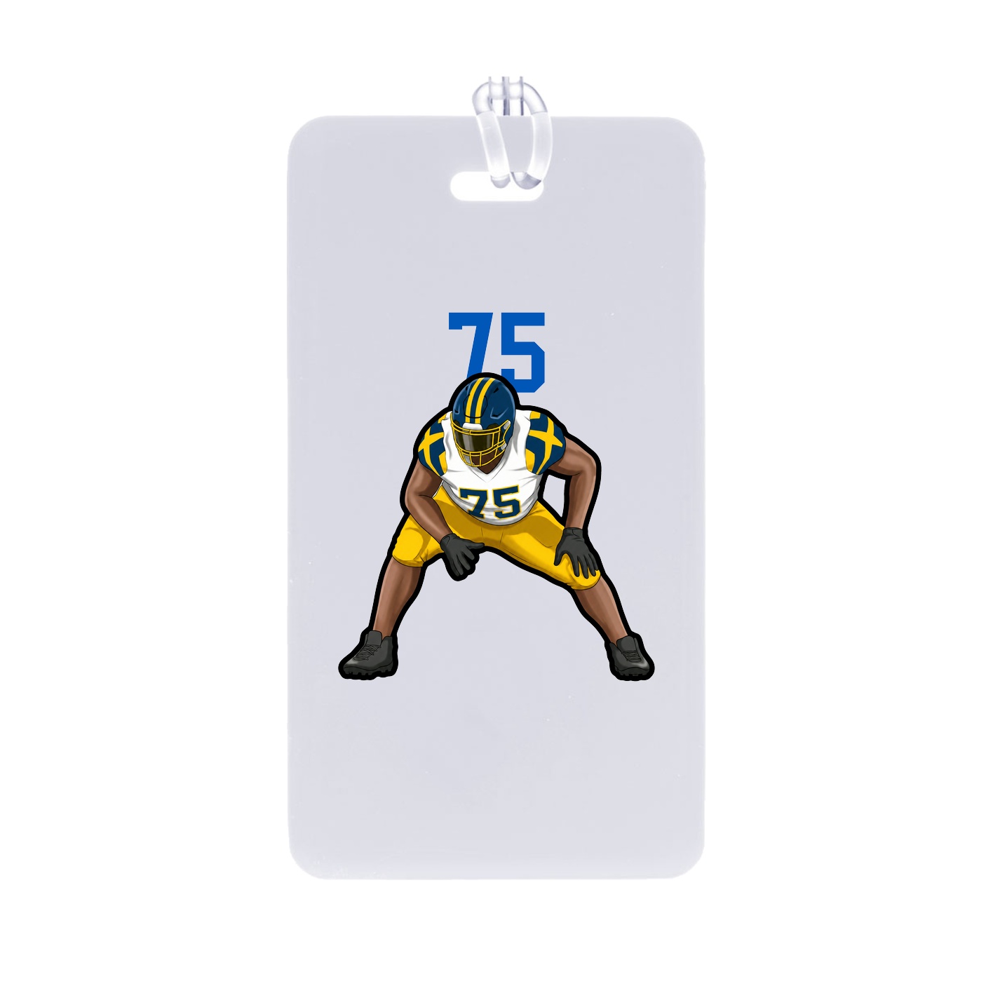 Bag Tag — Number Top in Classic