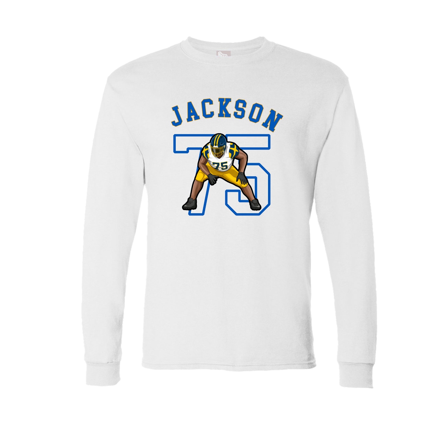 Long Sleeve Tee — Shirsey Arch in White