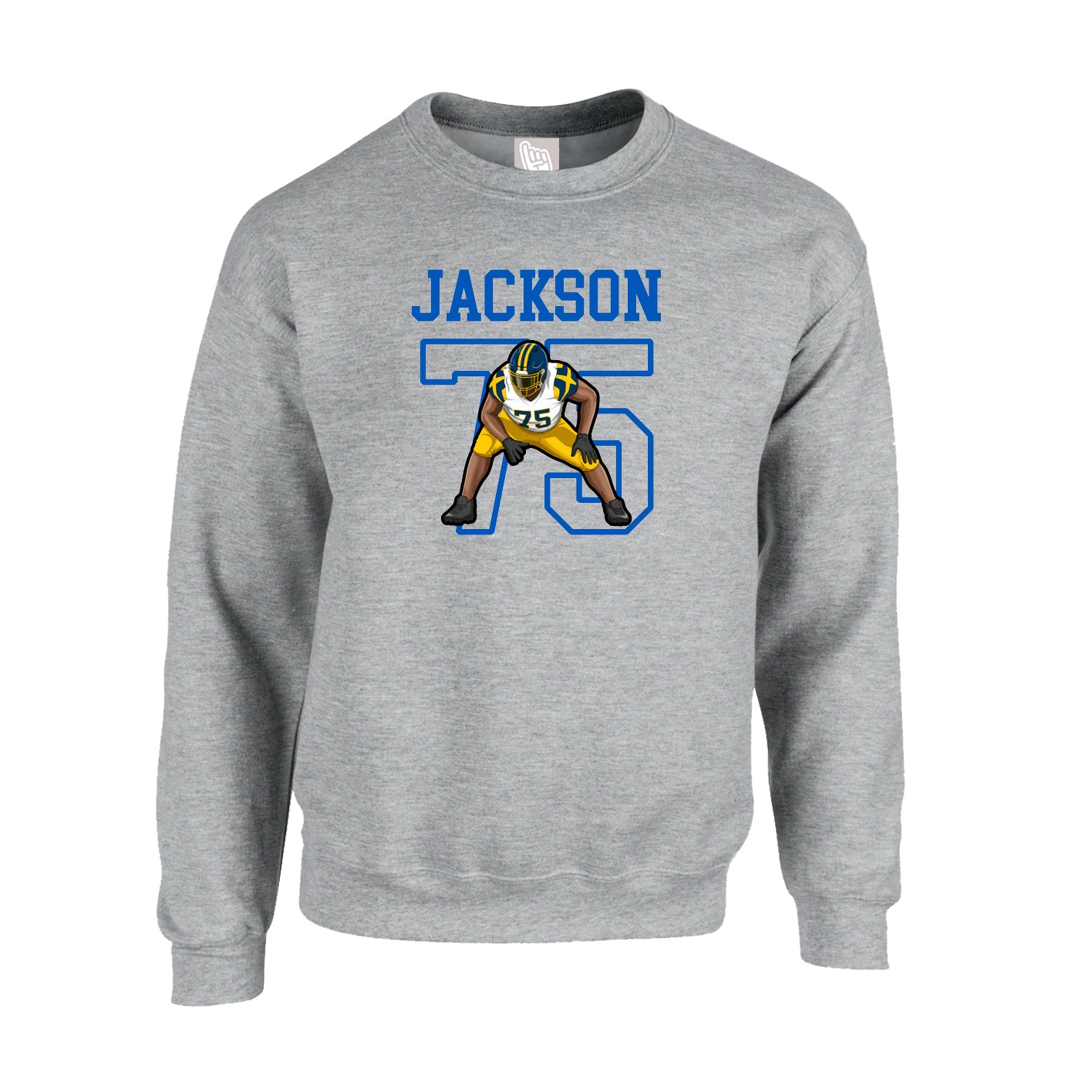 Fleece Crew — Shirsey in Grey