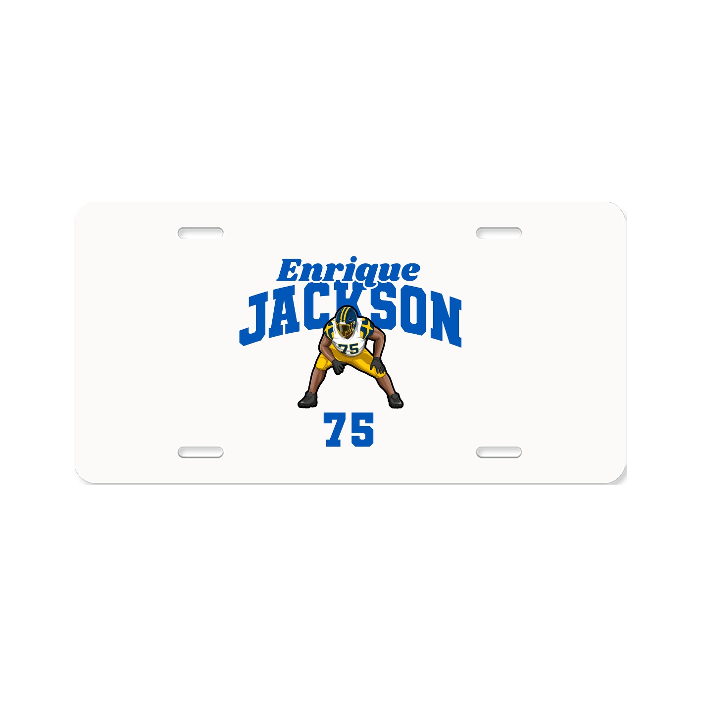 License Plate — Signature Arch in Classic