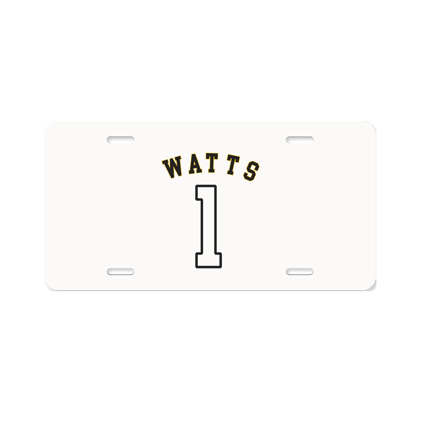 License Plate — Shirsey Arch in Classic
