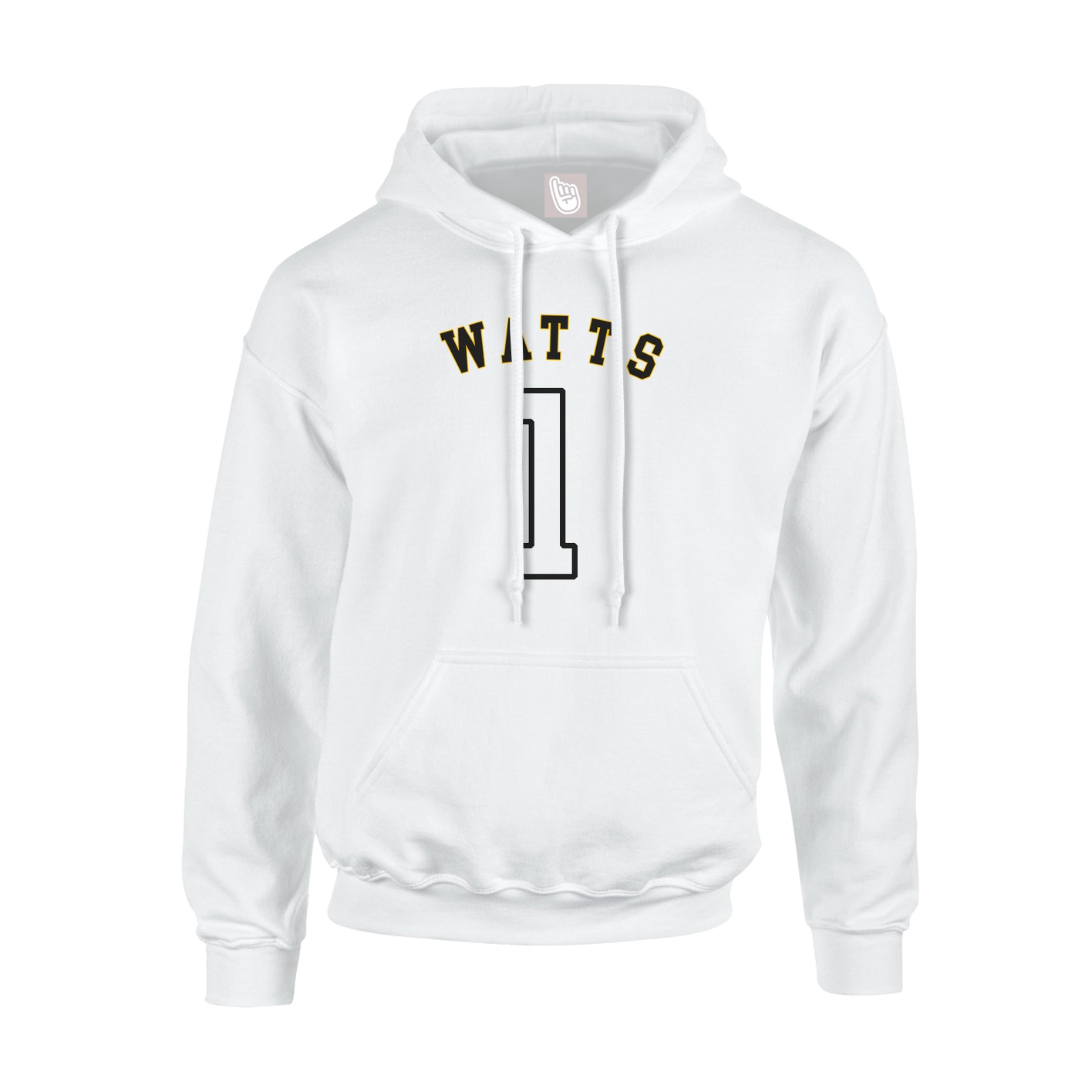 Hoodie — Shirsey Arch in White