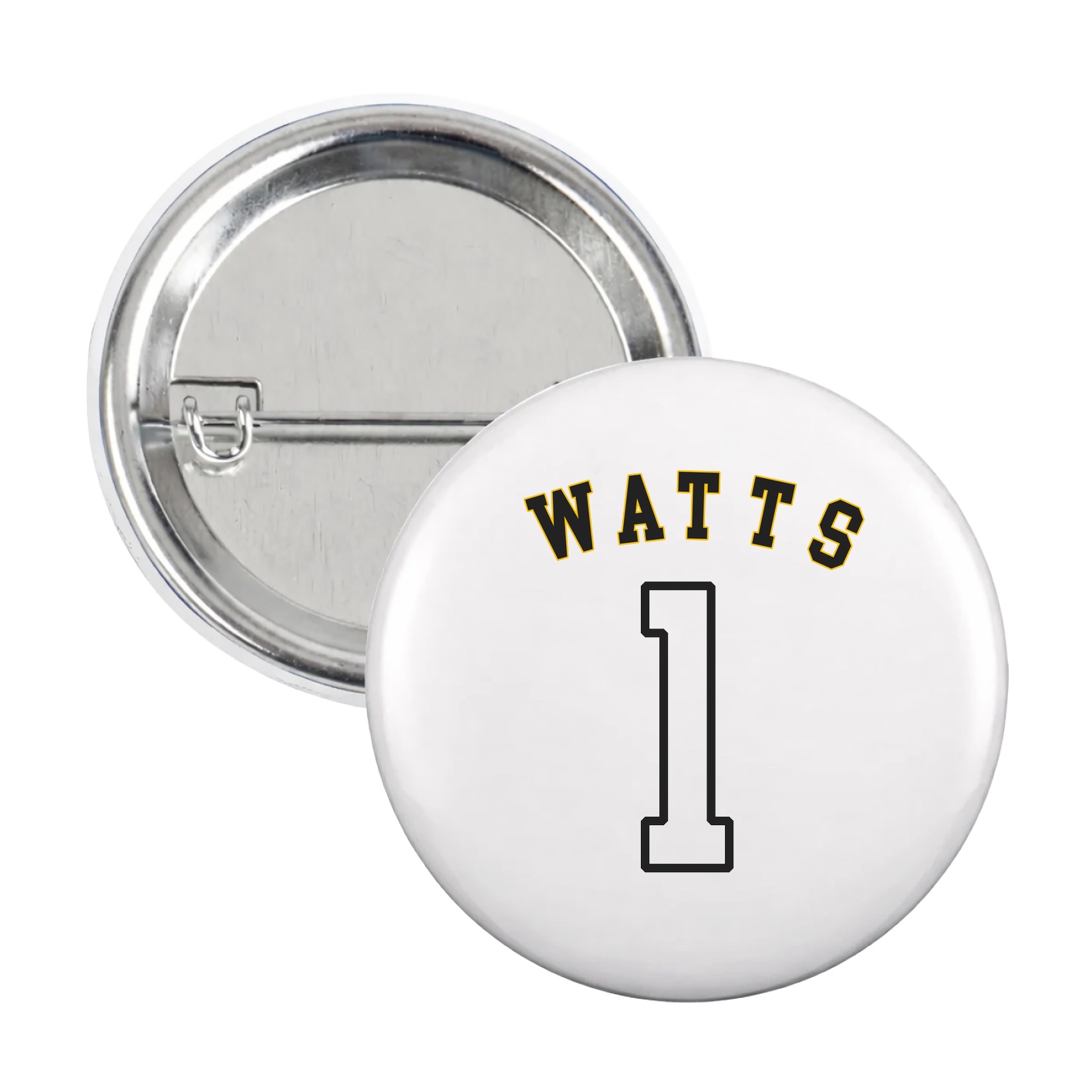 Game Day Button — Shirsey Arch in White