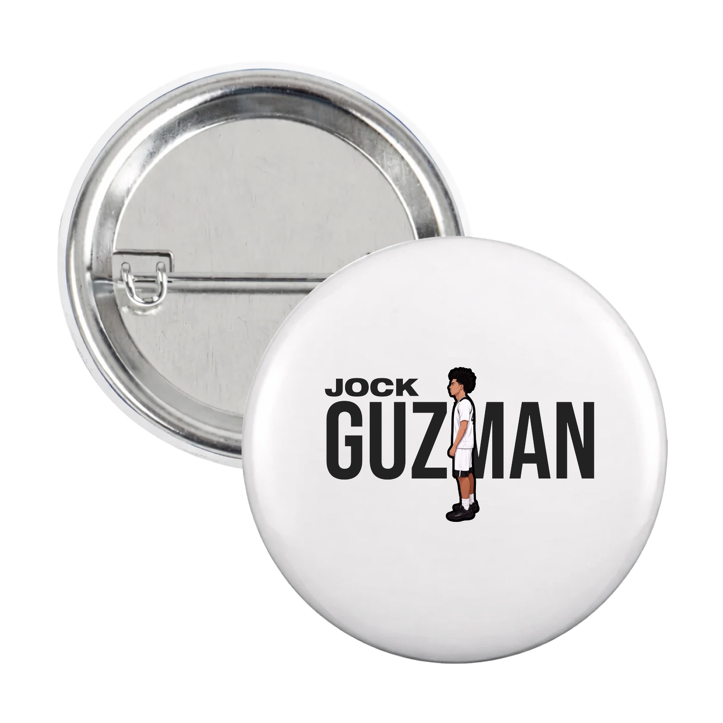 Game Day Button — Player Name in White