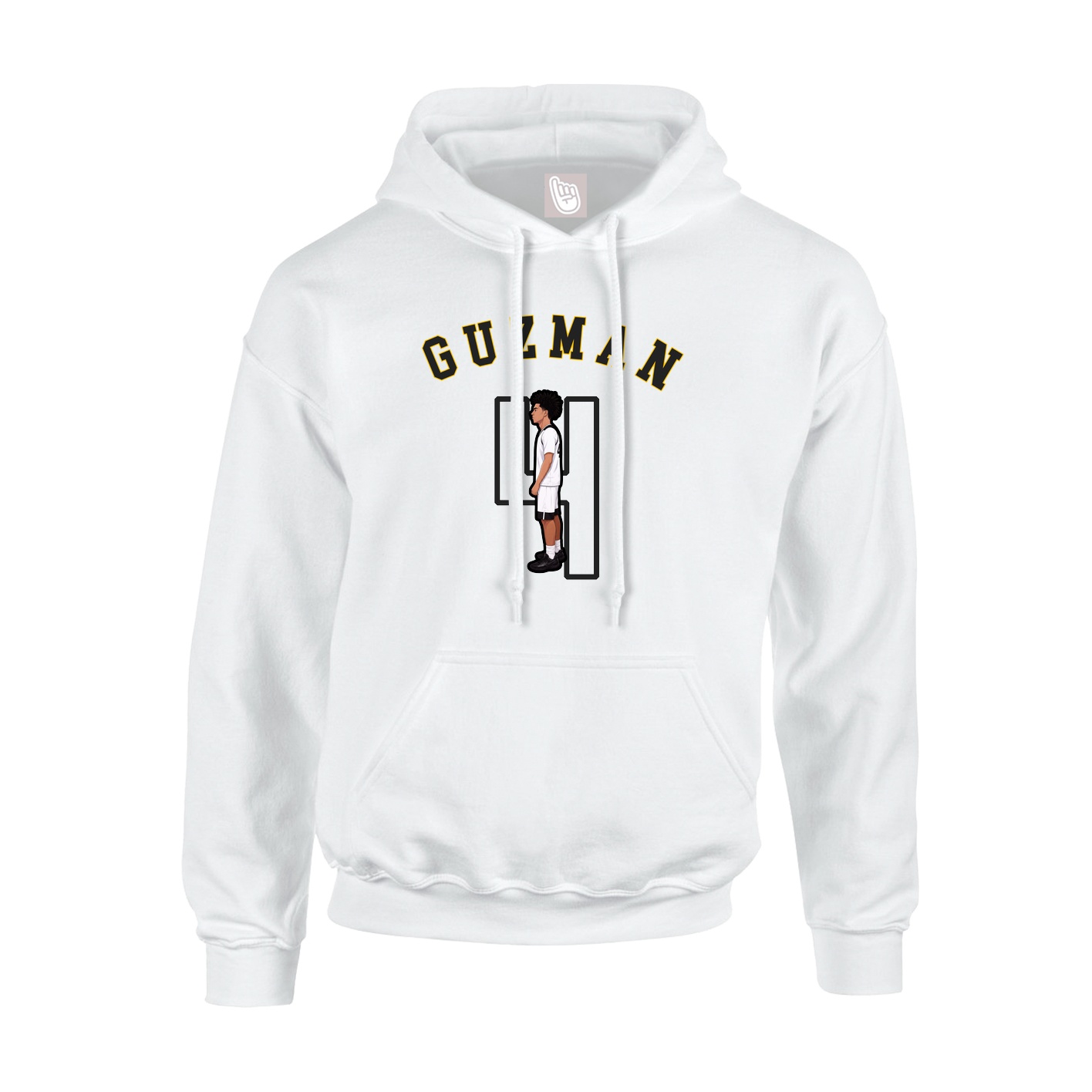 Hoodie — Shirsey Arch in White