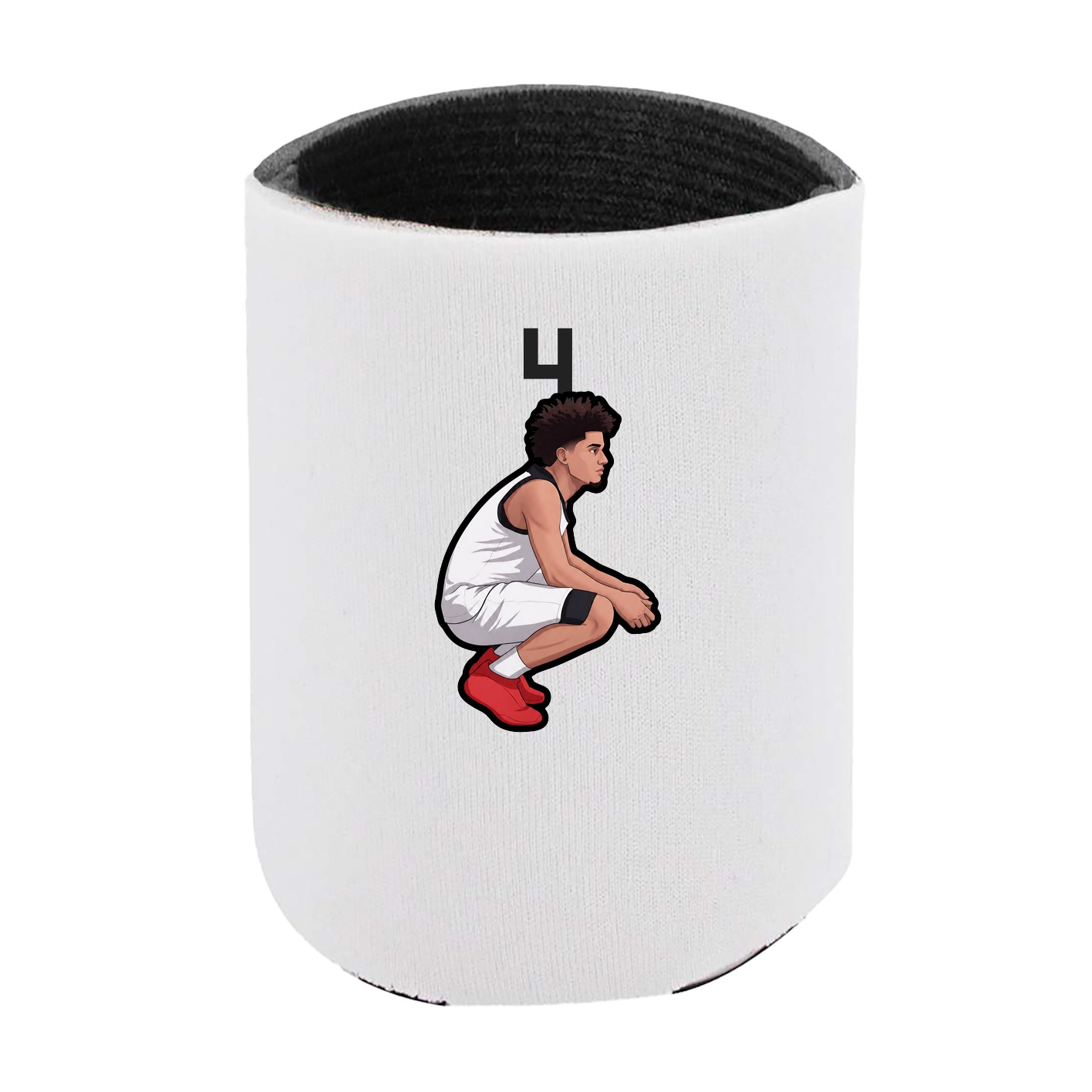 Can Holder — Number Top in White