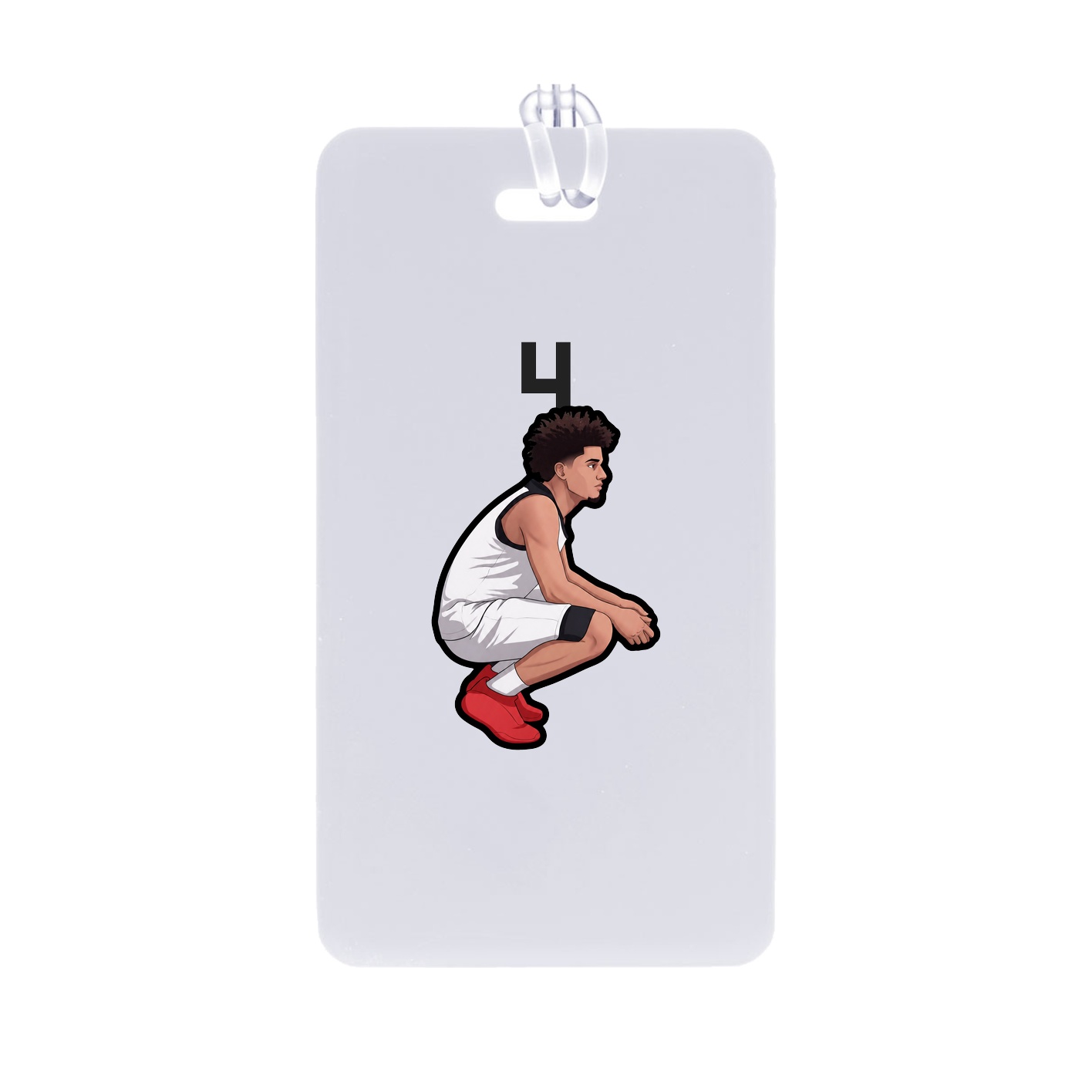 Bag Tag — Number Top in Classic