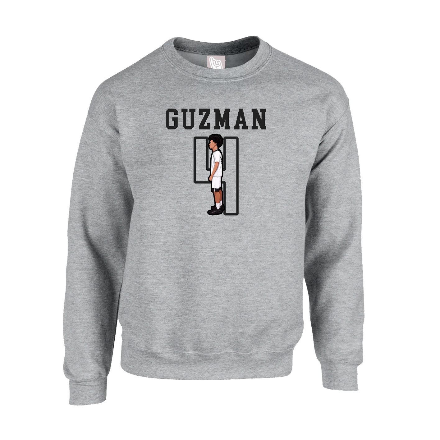 Fleece Crew — Shirsey in Grey
