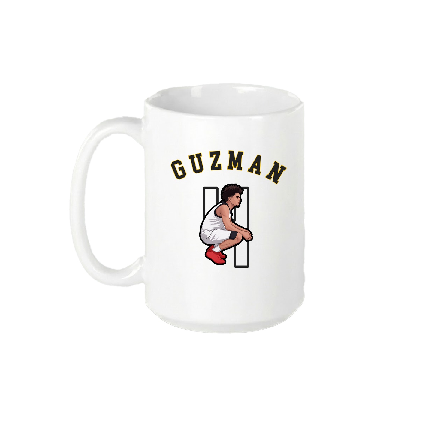 15oz Coffee Mug — Shirsey Arch in White