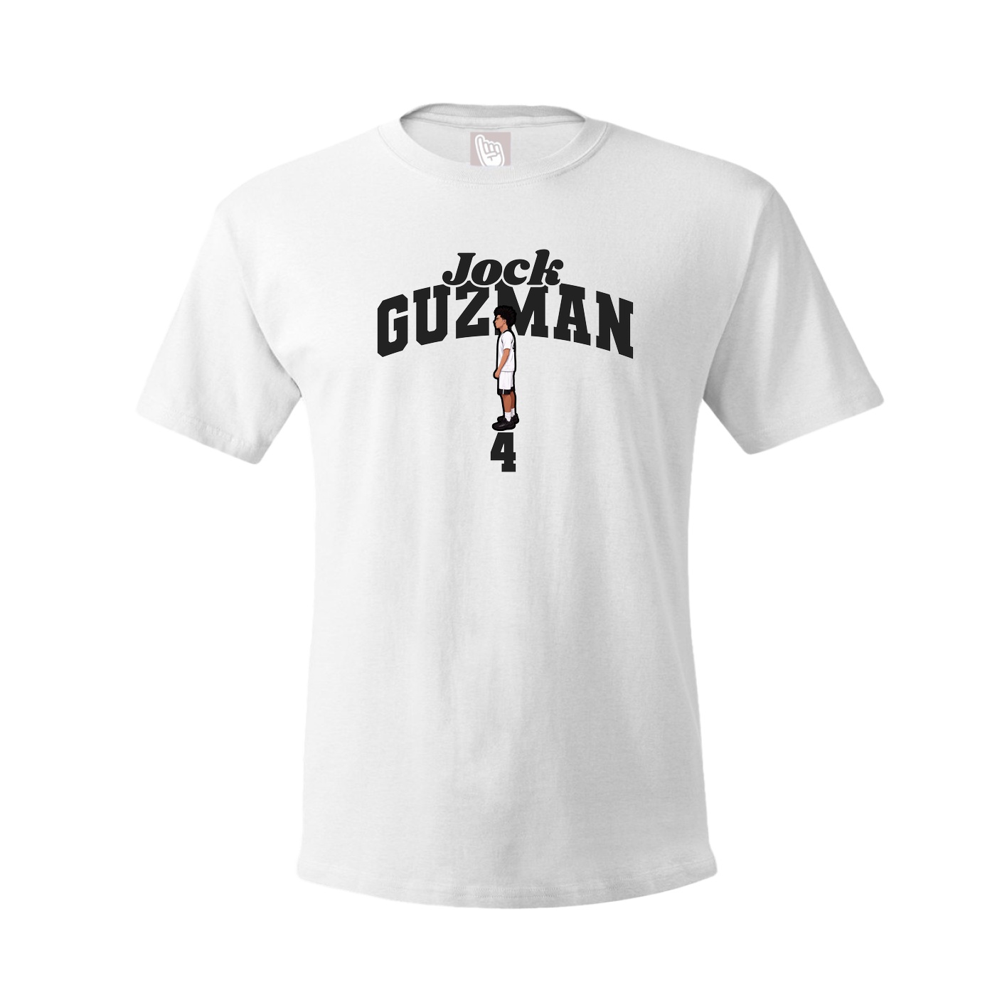 Youth Tee — Signature Arch in White