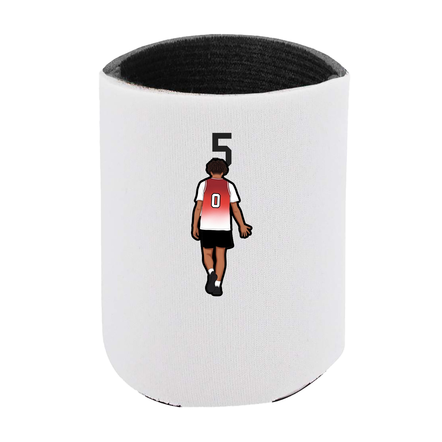 Can Holder — Number Top in White