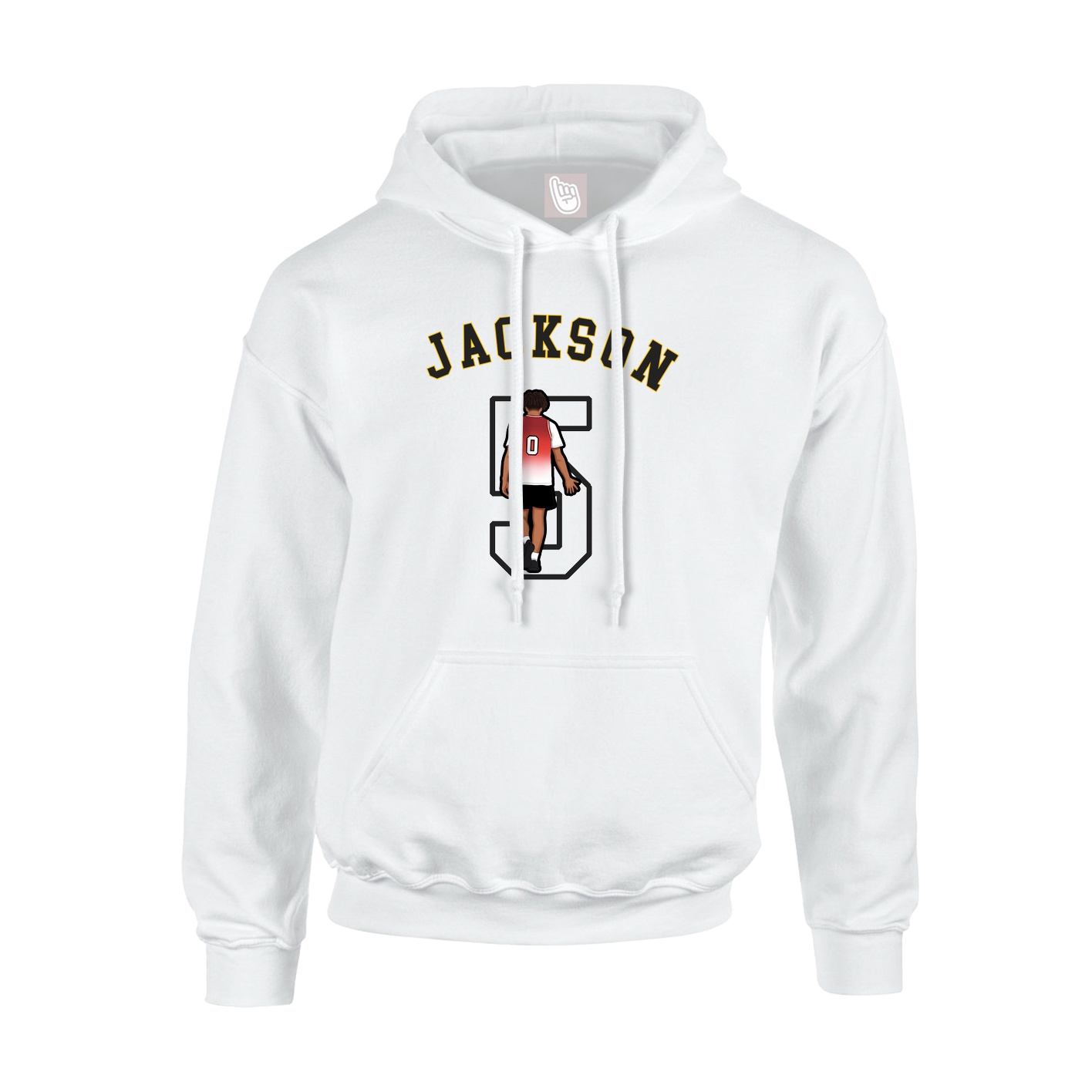 Hoodie — Shirsey Arch in White