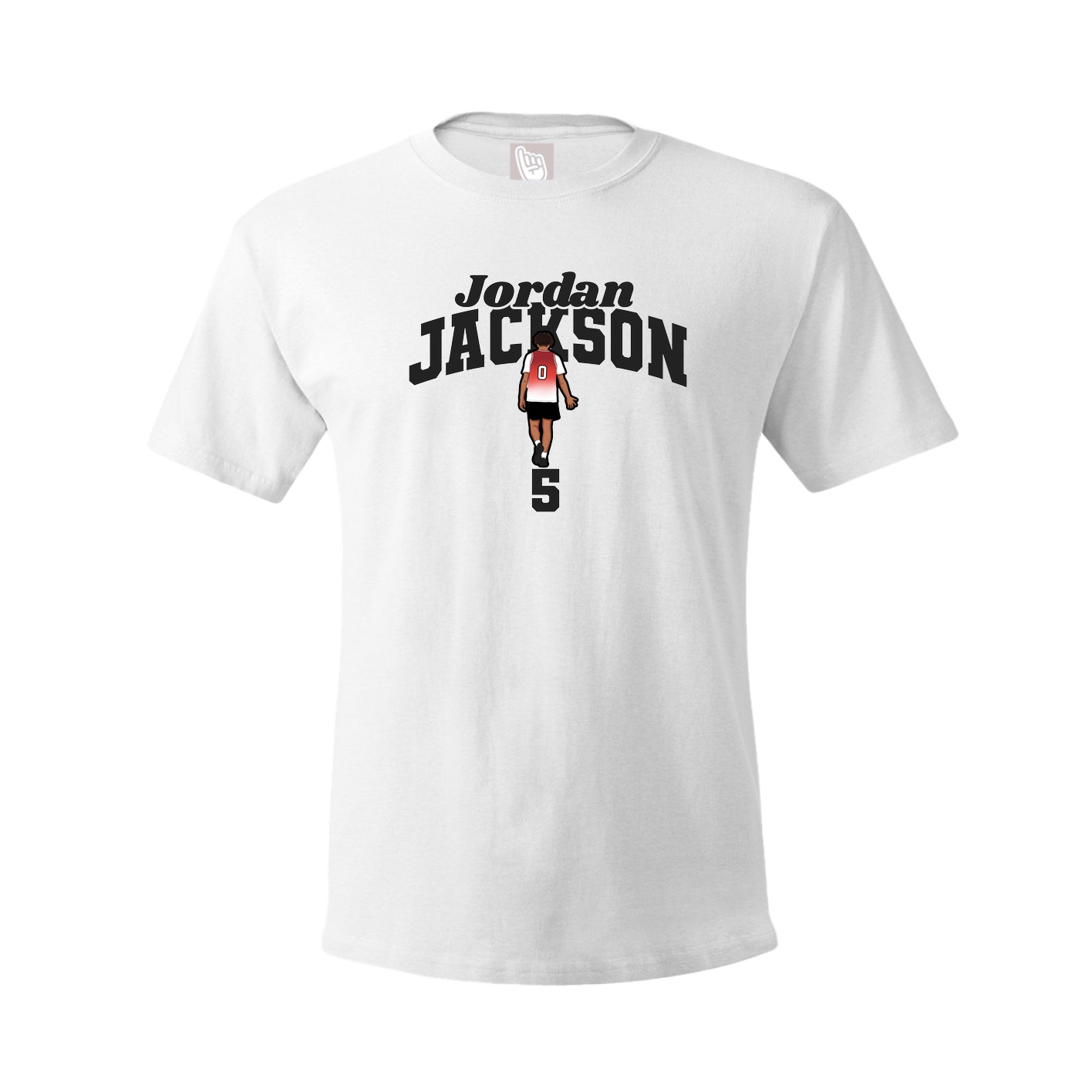 Youth Tee — Signature Arch in White