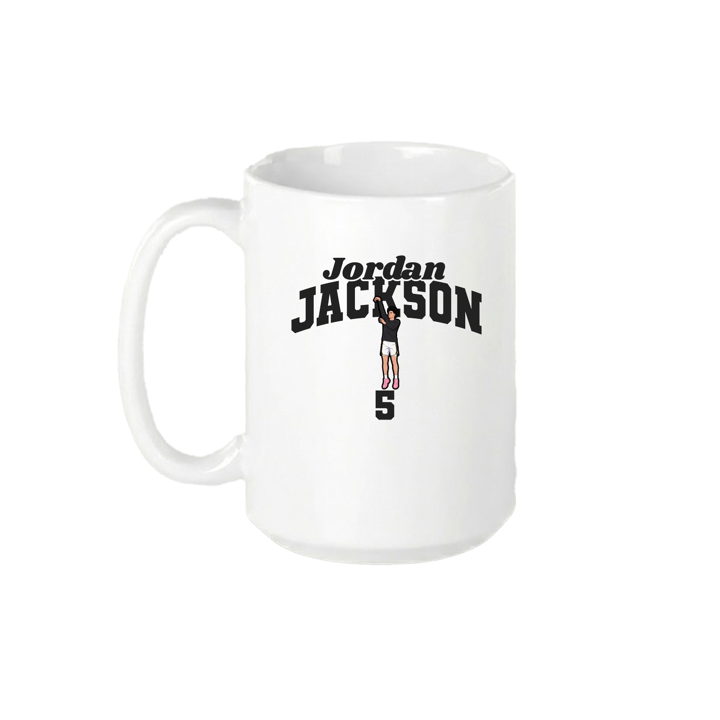 15oz Coffee Mug — Signature Arch in White