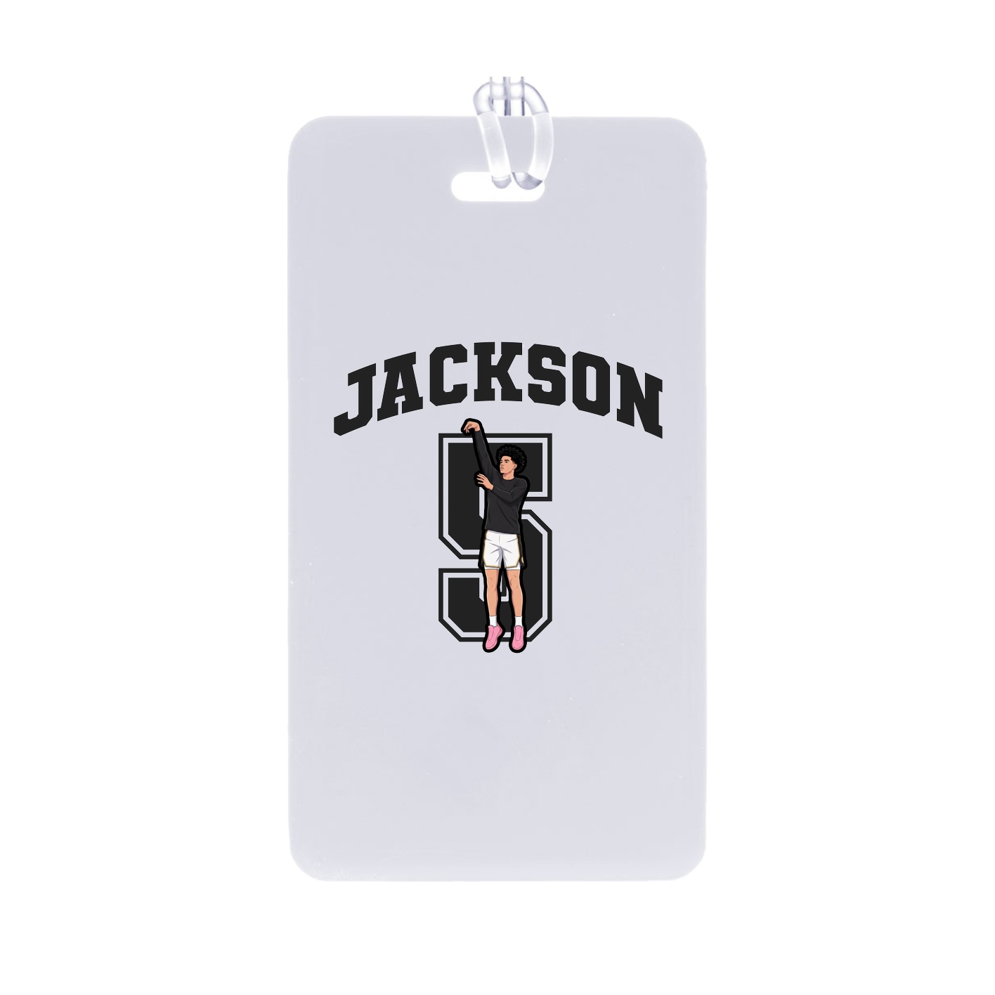 Bag Tag — Number in Classic