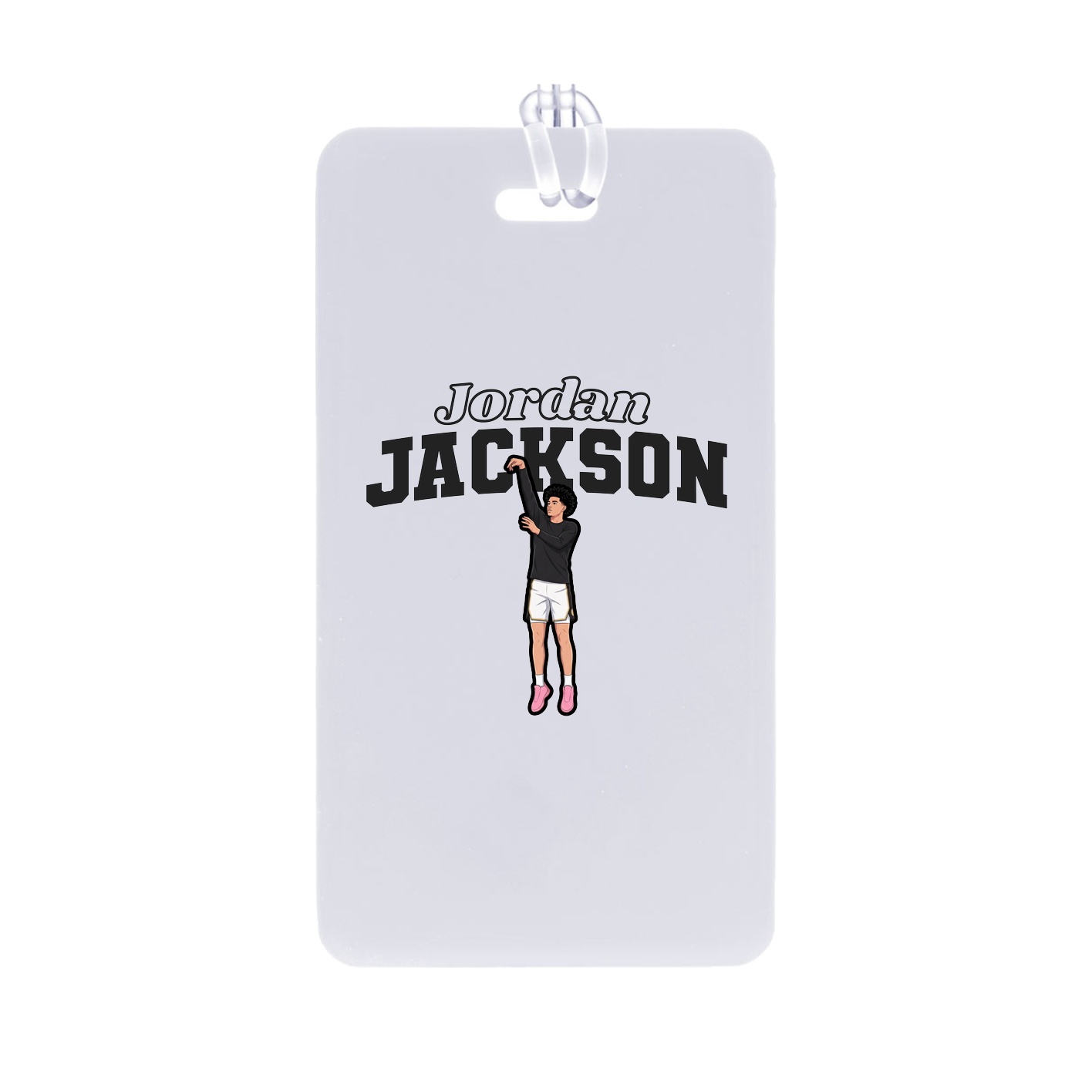 Bag Tag — Name Arch in Classic