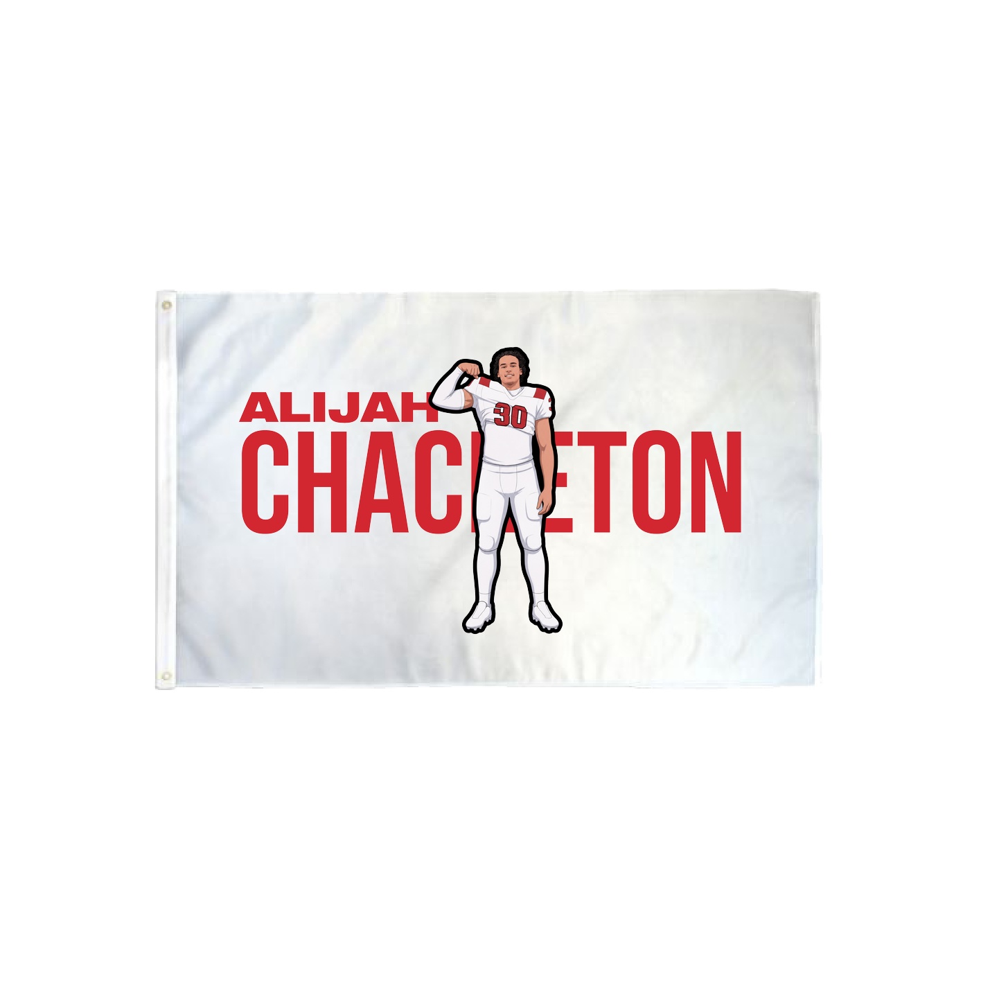 3x5 Flag — Player Name in Classic