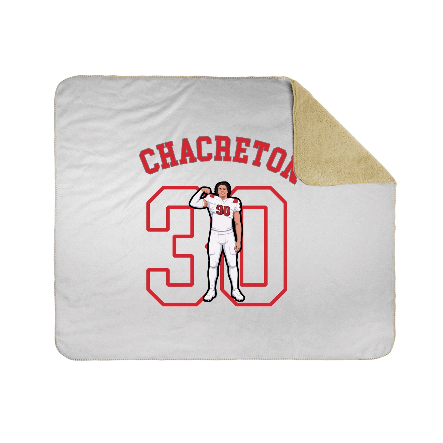 Throw Blanket — Shirsey Arch in White