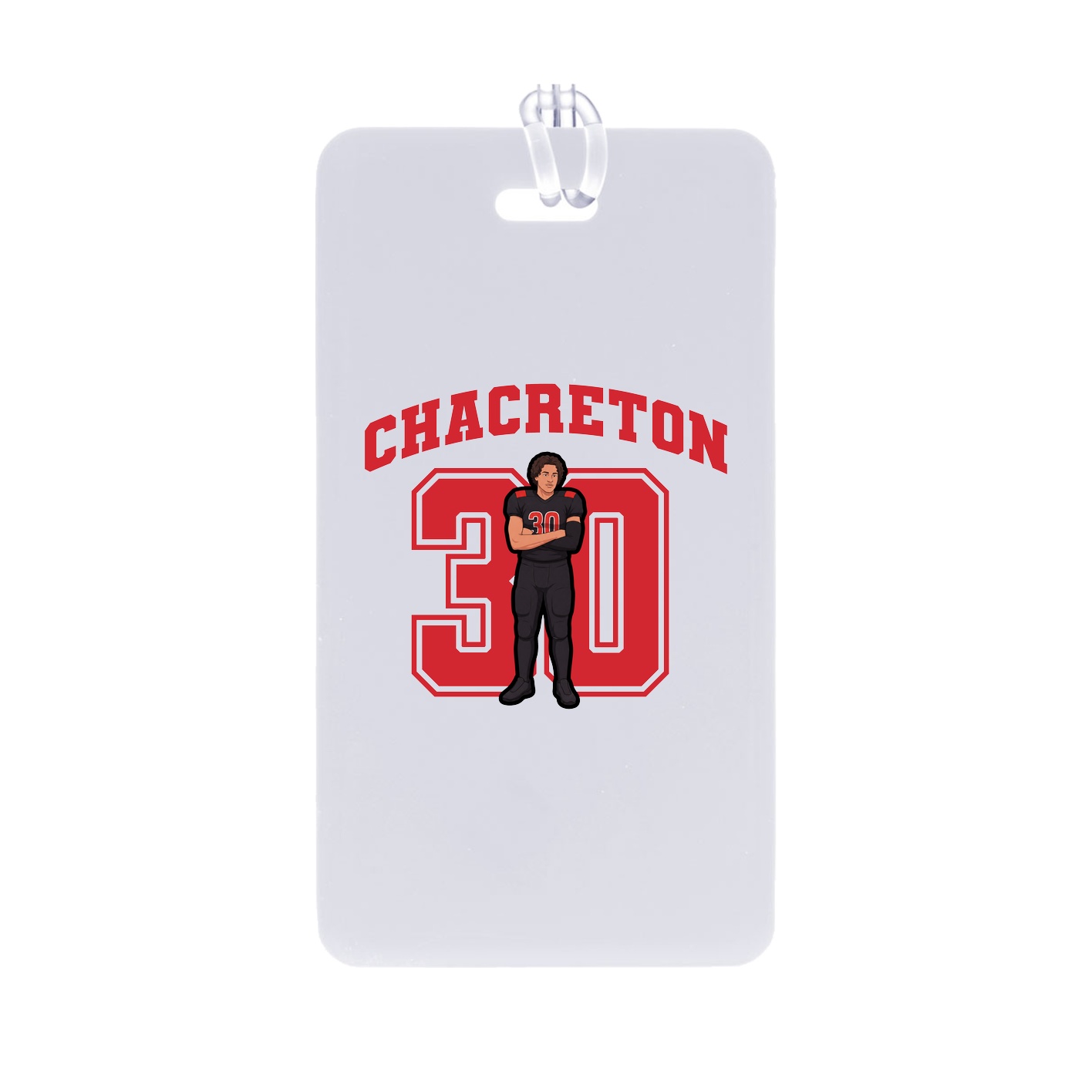 Bag Tag — Number in Classic