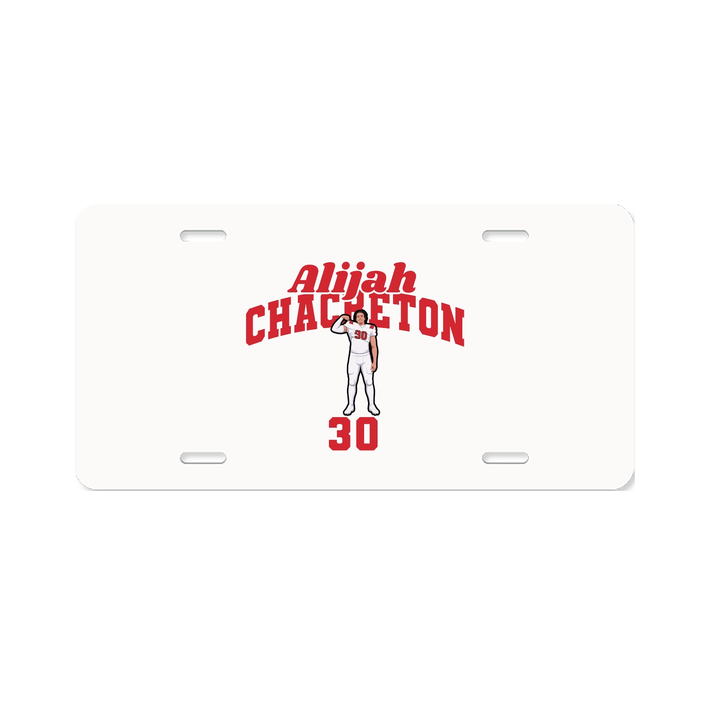 License Plate — Signature Arch in Classic