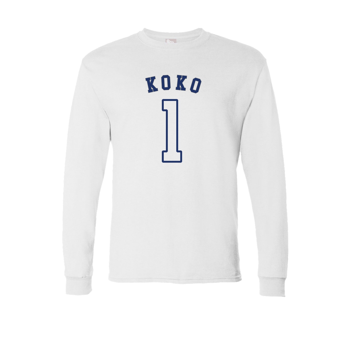 Long Sleeve Tee — Shirsey Arch in White