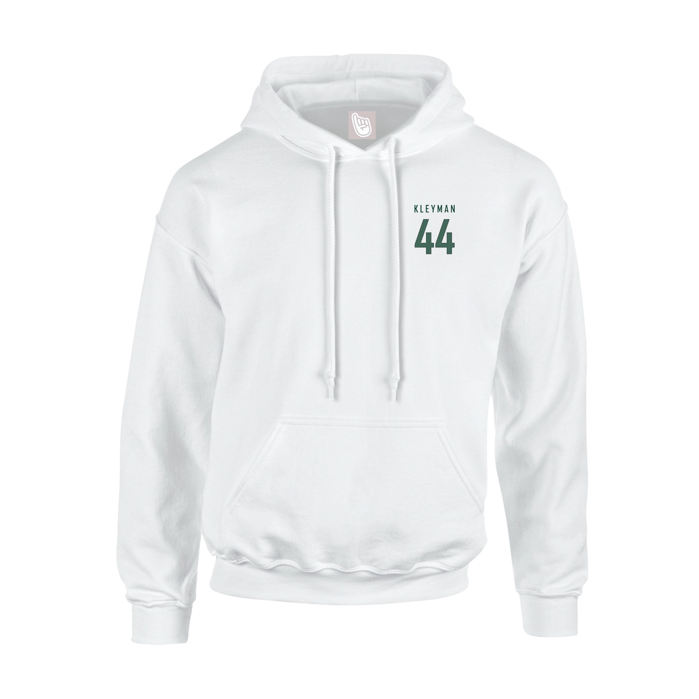 Hoodie — Mesh Shirsey in White