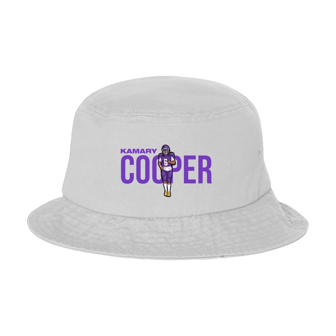 Bucket Cap — Player Name in White