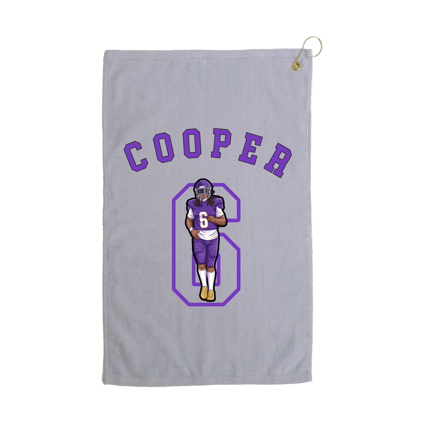 Golf Towel — Shirsey Arch in Grey