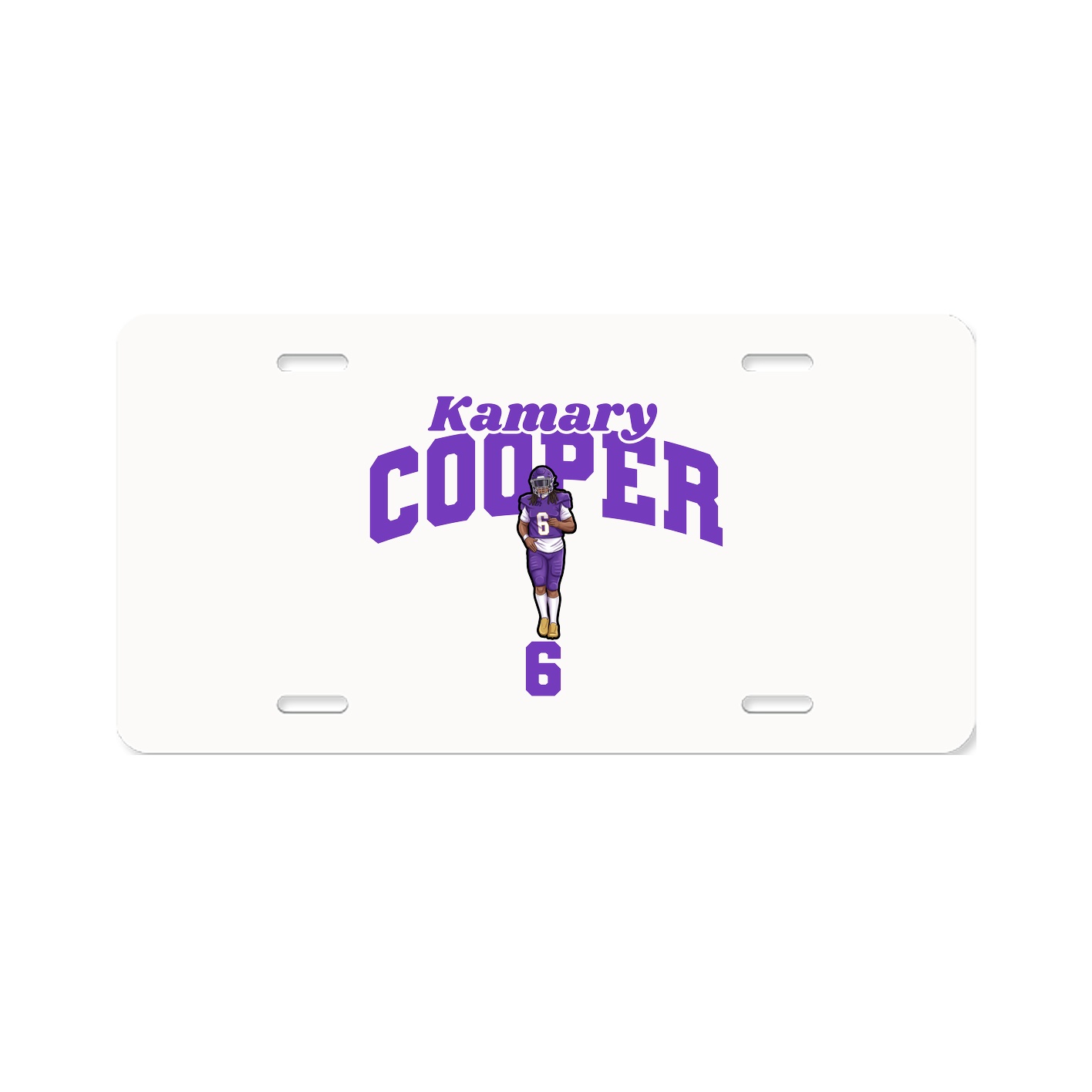 License Plate — Signature Arch in Classic
