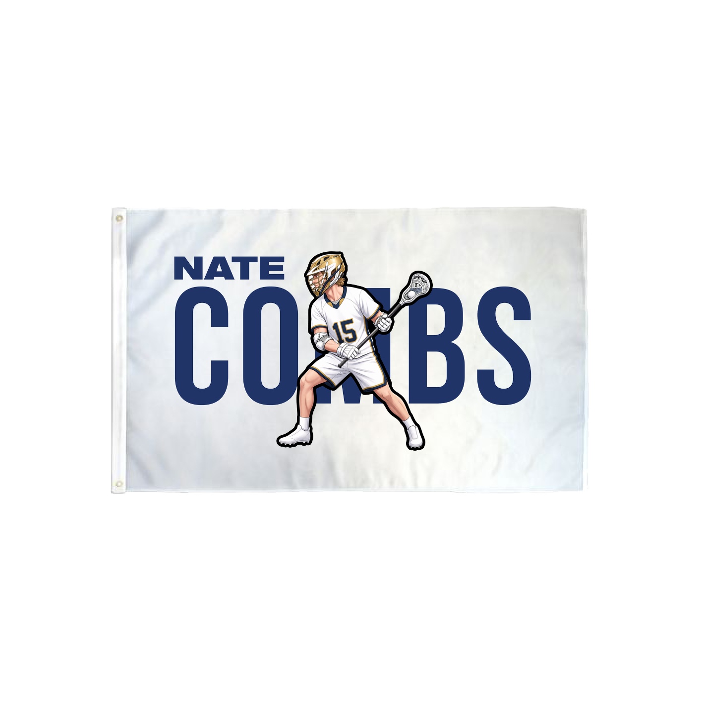 3x5 Flag — Player Name in Classic