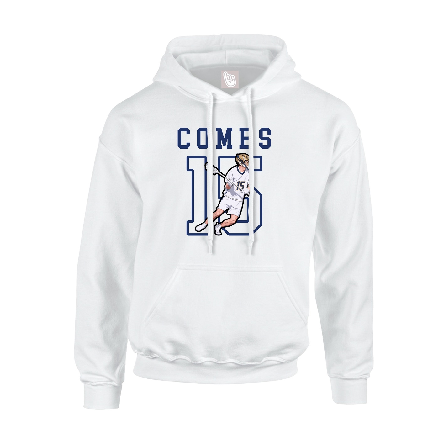 Hoodie — Shirsey in White
