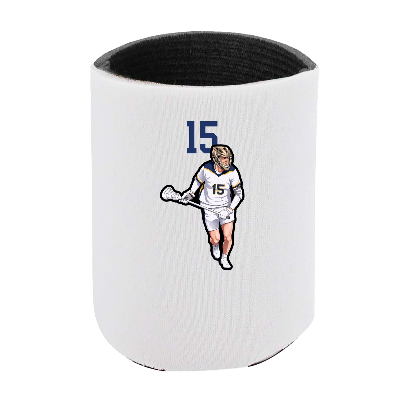 Can Holder — Number Top in White