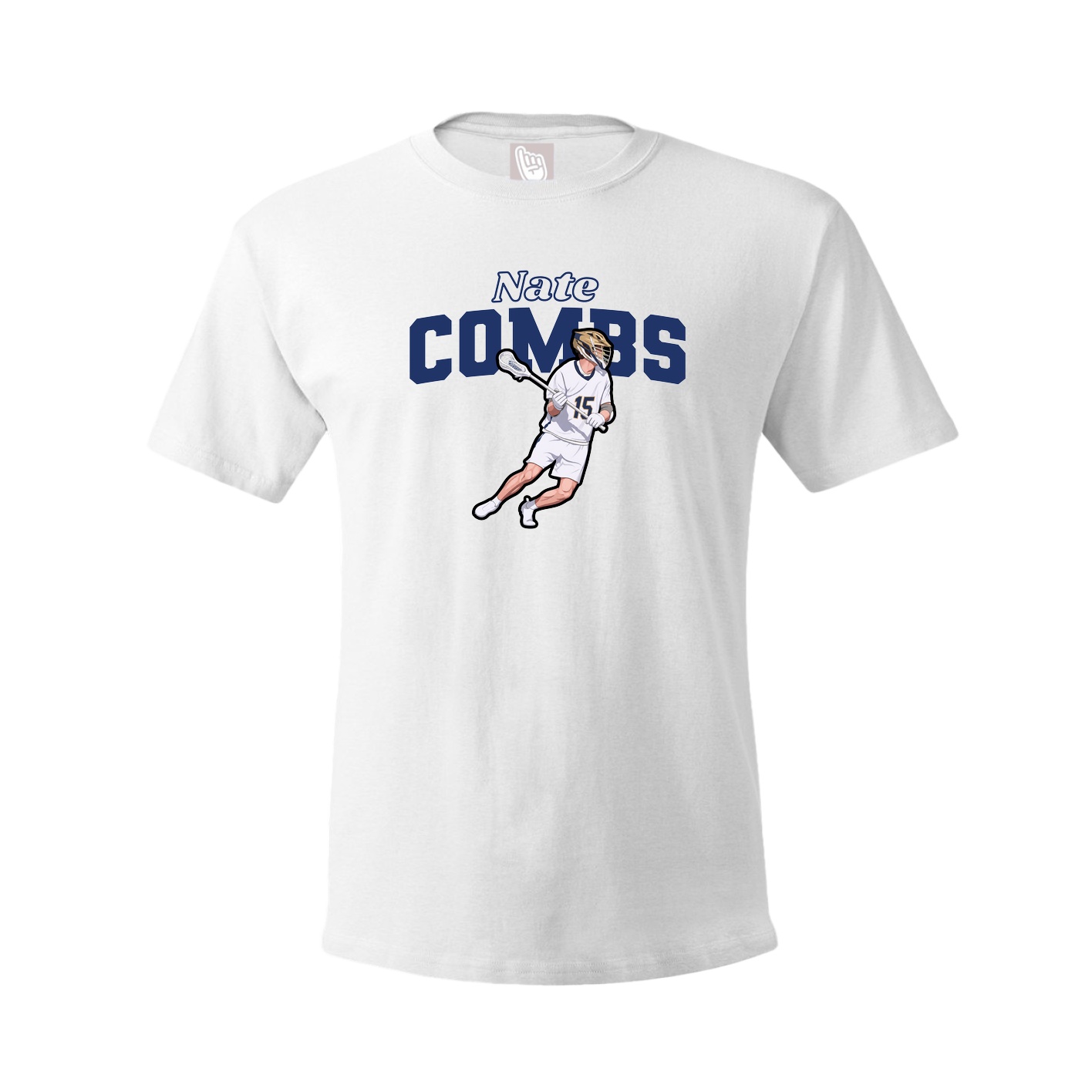 Tee — Name Arch in White