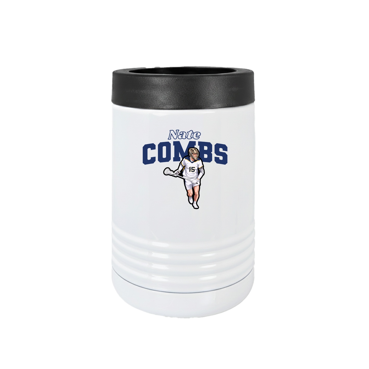 Beverage Holder — Name Arch in White
