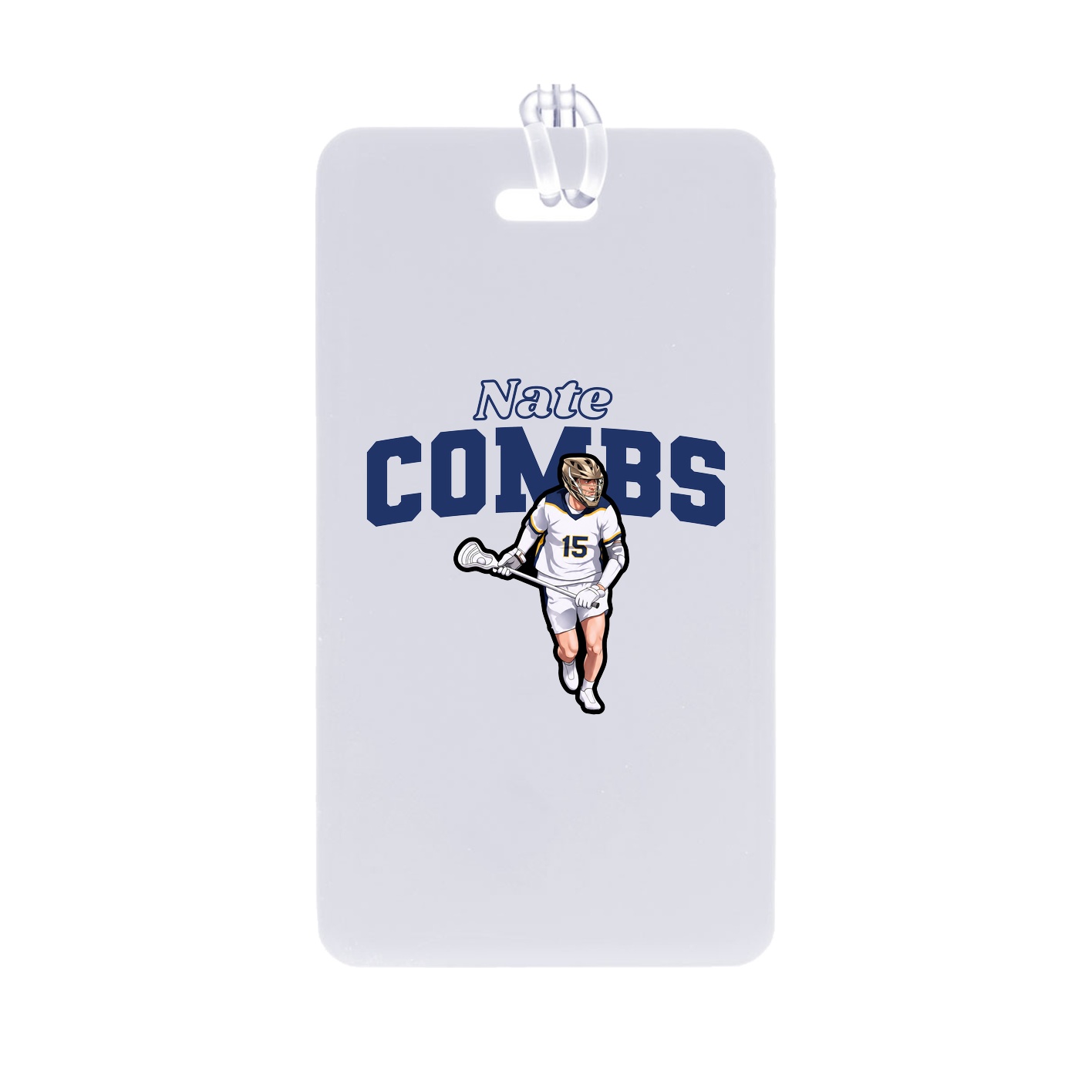 Bag Tag — Name Arch in Classic