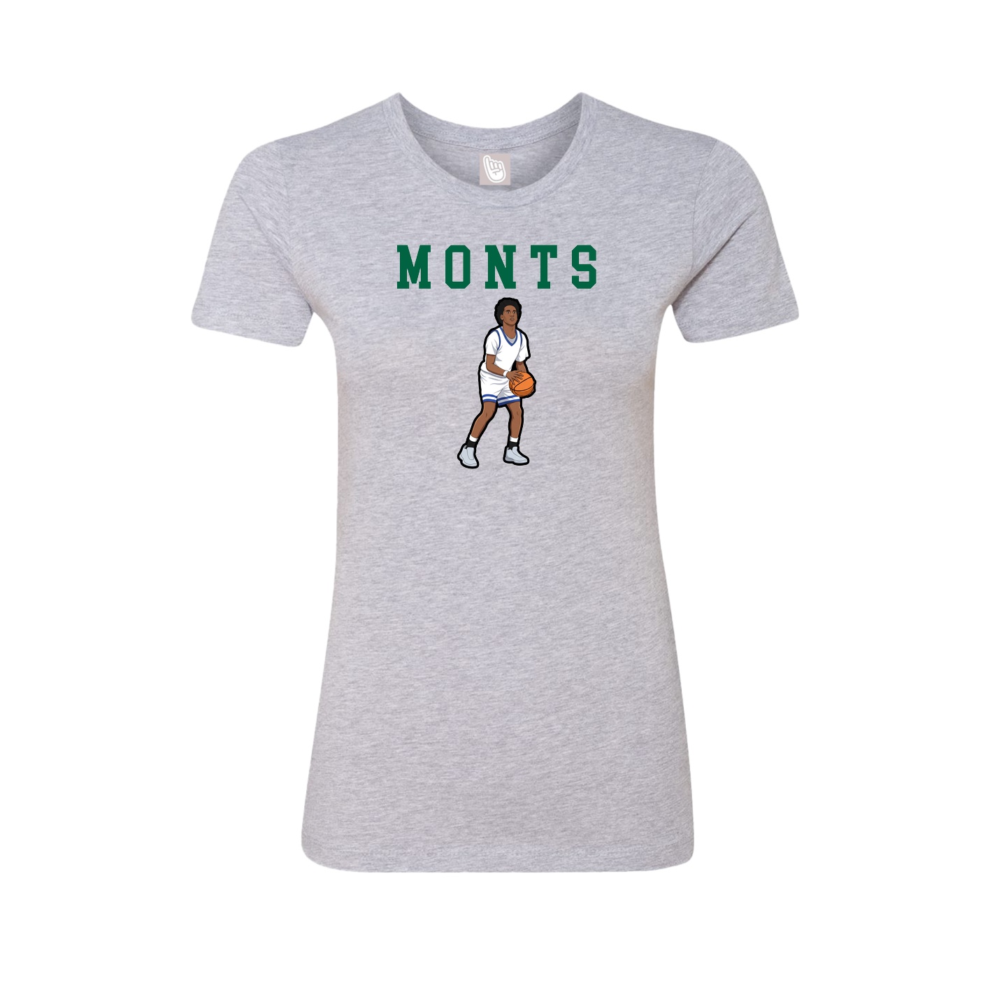 Fitted Women's Tee — Shirsey in Grey