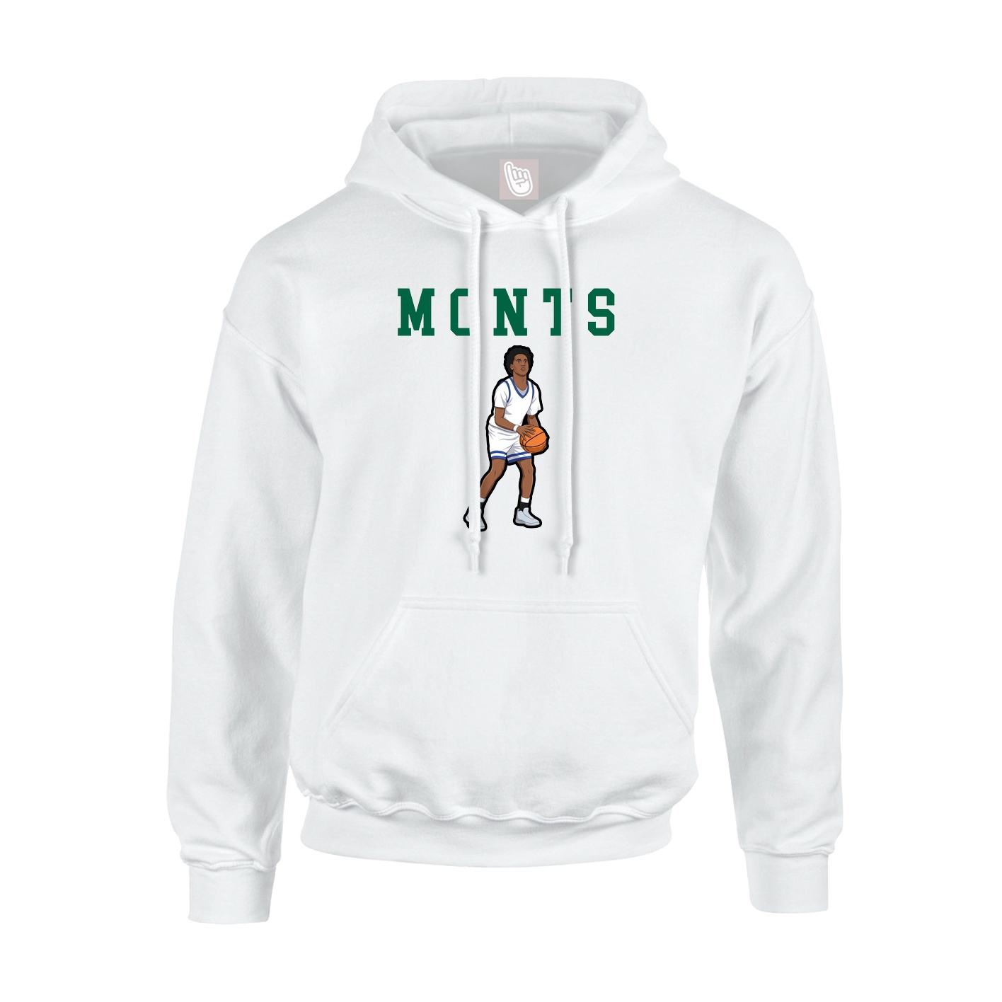 Hoodie — Shirsey in White