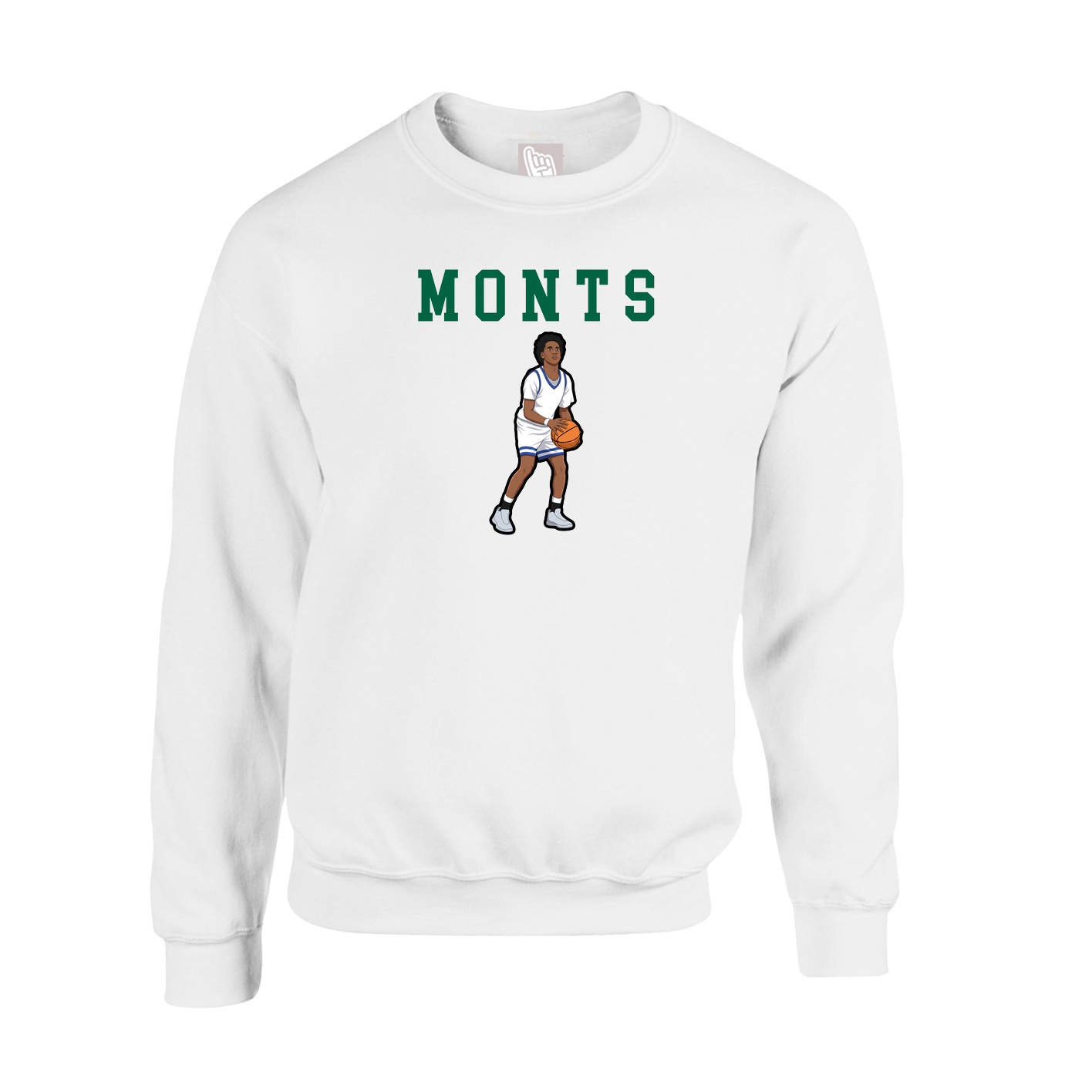 Fleece Crew — Shirsey in White