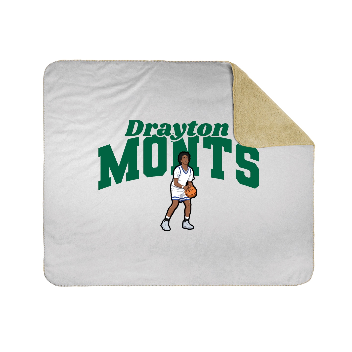 Throw Blanket — Signature Arch in White
