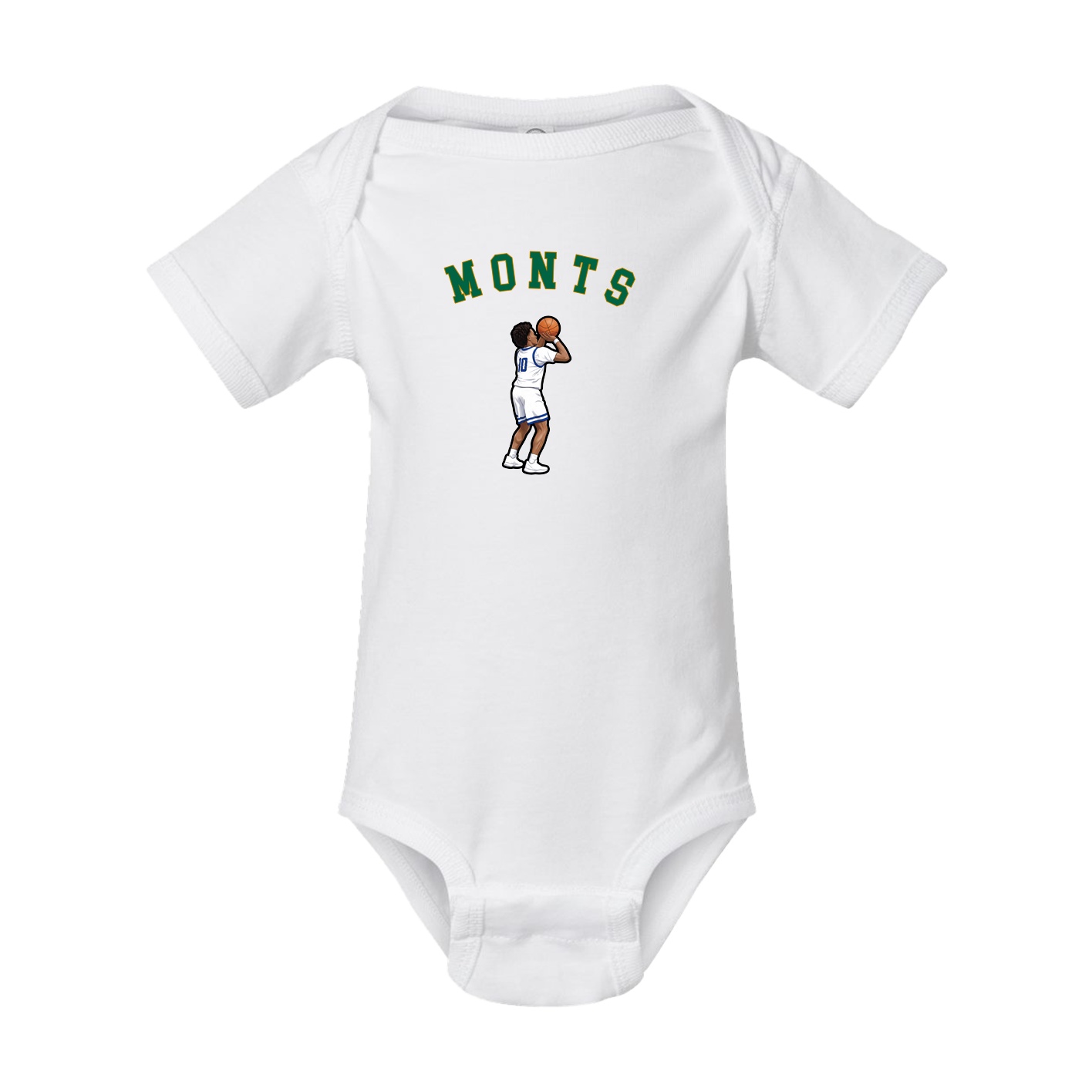 Baby Onesie — Shirsey Arch in White