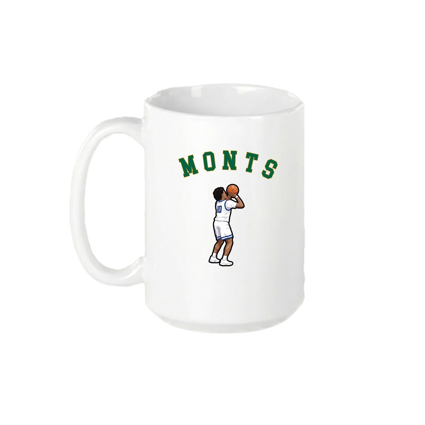 15oz Coffee Mug — Shirsey Arch in White