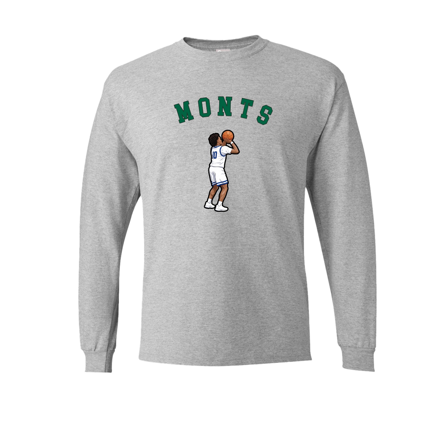 Long Sleeve Tee — Shirsey Arch in Grey