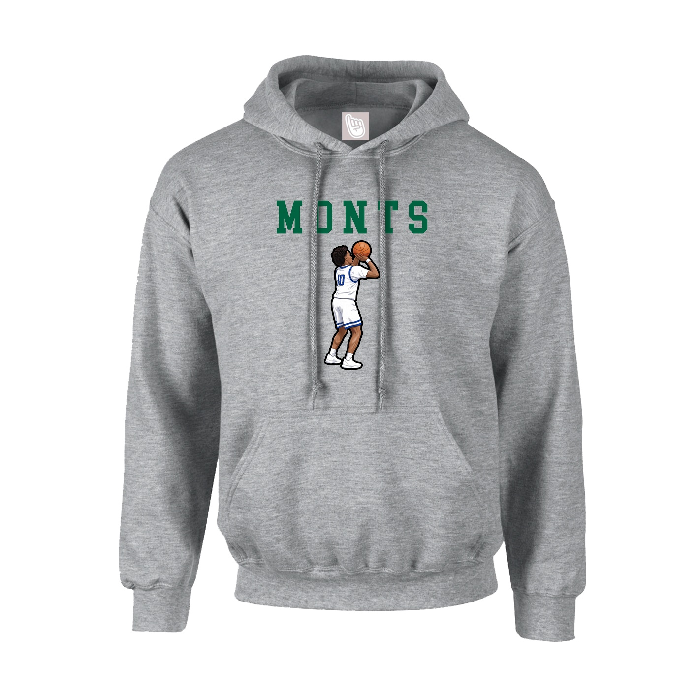 Hoodie — Shirsey in Grey