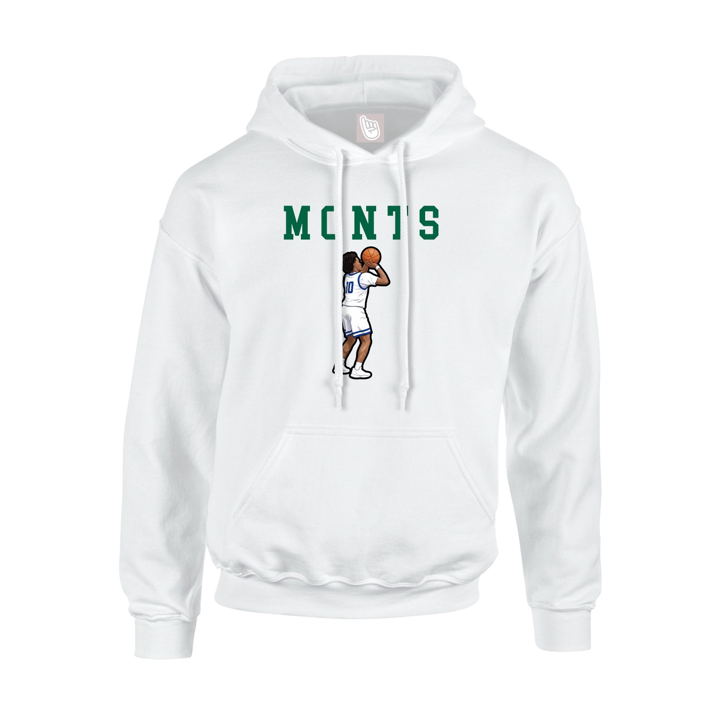 Youth Hoodie — Shirsey in White