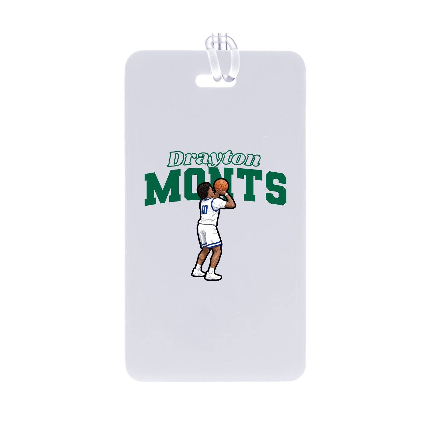 Bag Tag — Name Arch in Classic