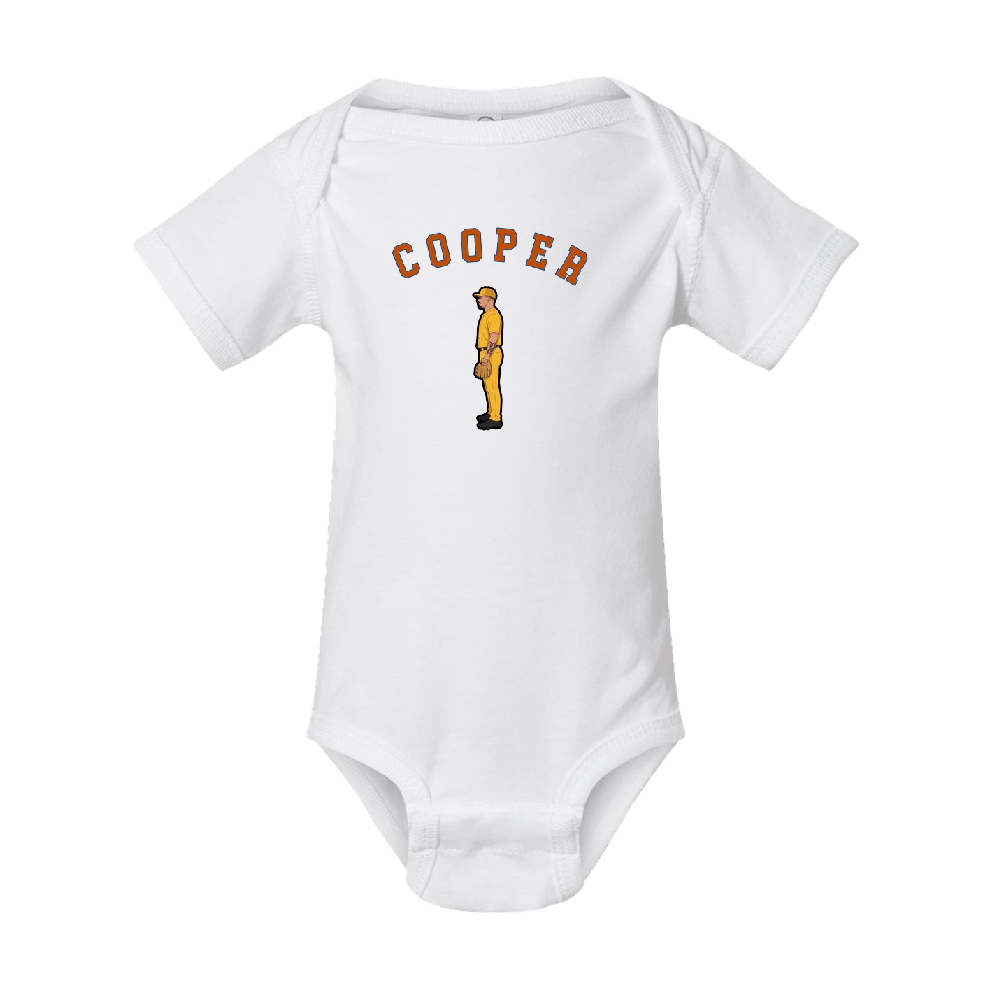 Baby Onesie — Shirsey Arch in White