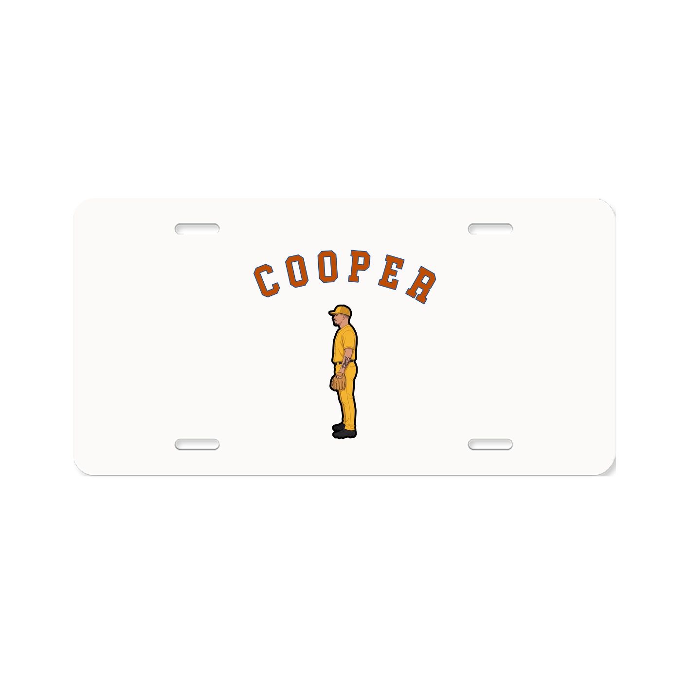 License Plate — Shirsey Arch in Classic